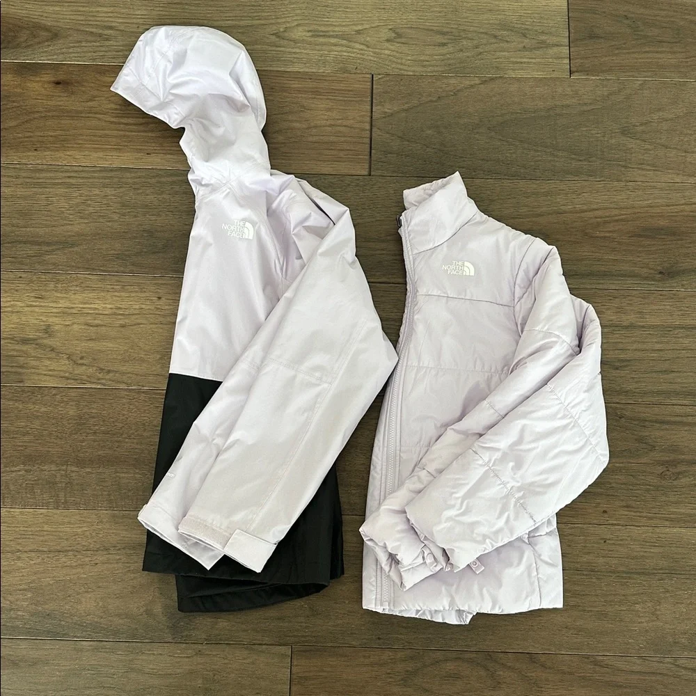 The North Face Freedom TriClimate 3-in-1 Jacket, Lavender & Black Winter Jacket - Picture 12 of 12